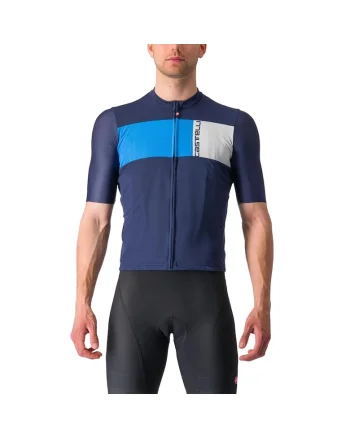 Tricou ciclism barbati  Prologo 7 SS 2024, Albastru