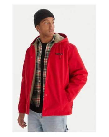 Geaca  unisex, rosie, din plastic, model EQYJK04186,