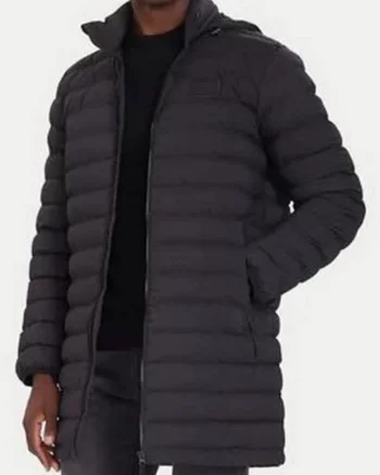 Geaca barbati,  negru, poliesterdwqf, Negru