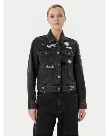 Geaca de blugi dama  gri, denim
