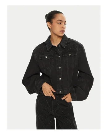Geaca de blugi dama  gri, denim