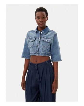 Geaca de blugi dama  albastru, denim,