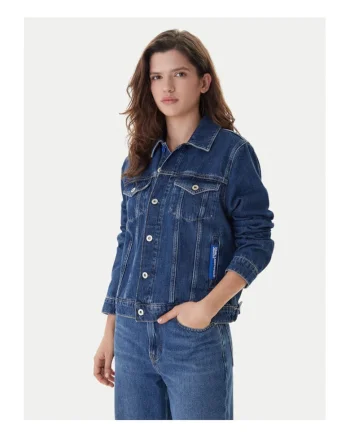 Geaca de blugi dama  albastru, denim,