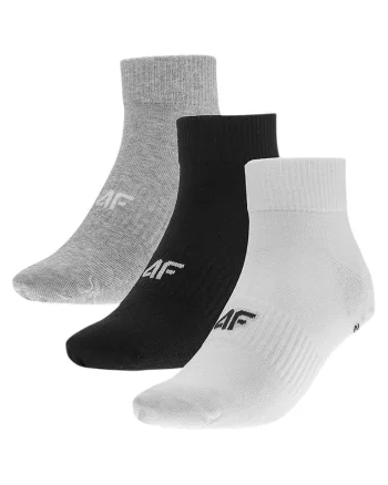 Set 3 perechi Sosete dwqfwq, Alb/Negru/Gri