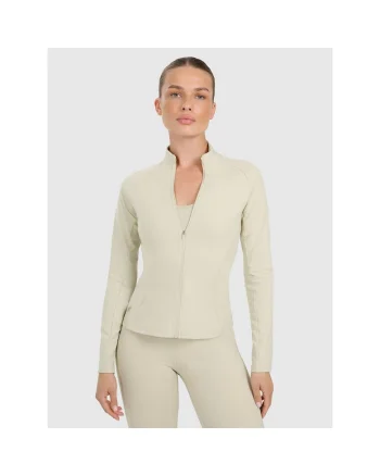 Bluza dama,  slim, uscare rapida, bej, Bej