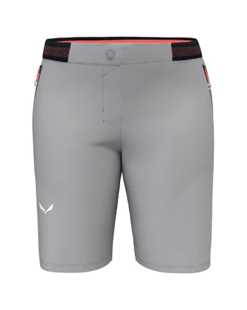 Pantaloni scurti trekking dama  Pedroc Cargo 3 Durastretch, Gri deschis