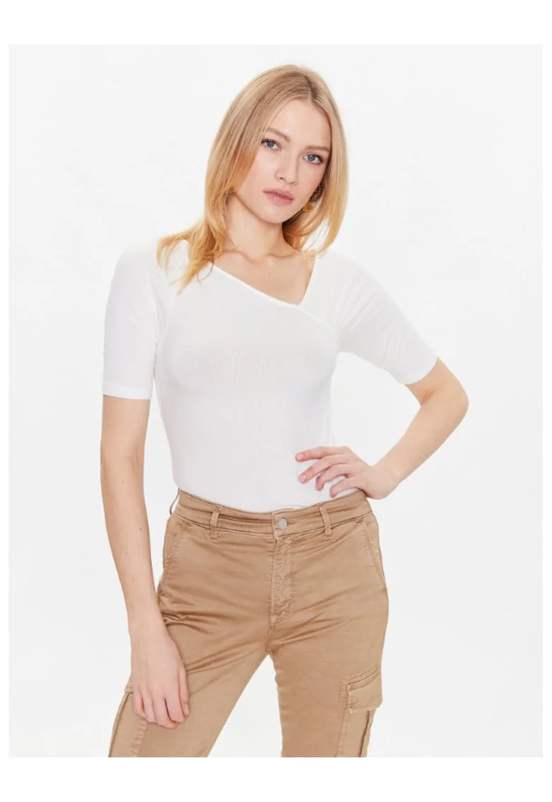 Top dama,  302422074, Viscoza, Alb