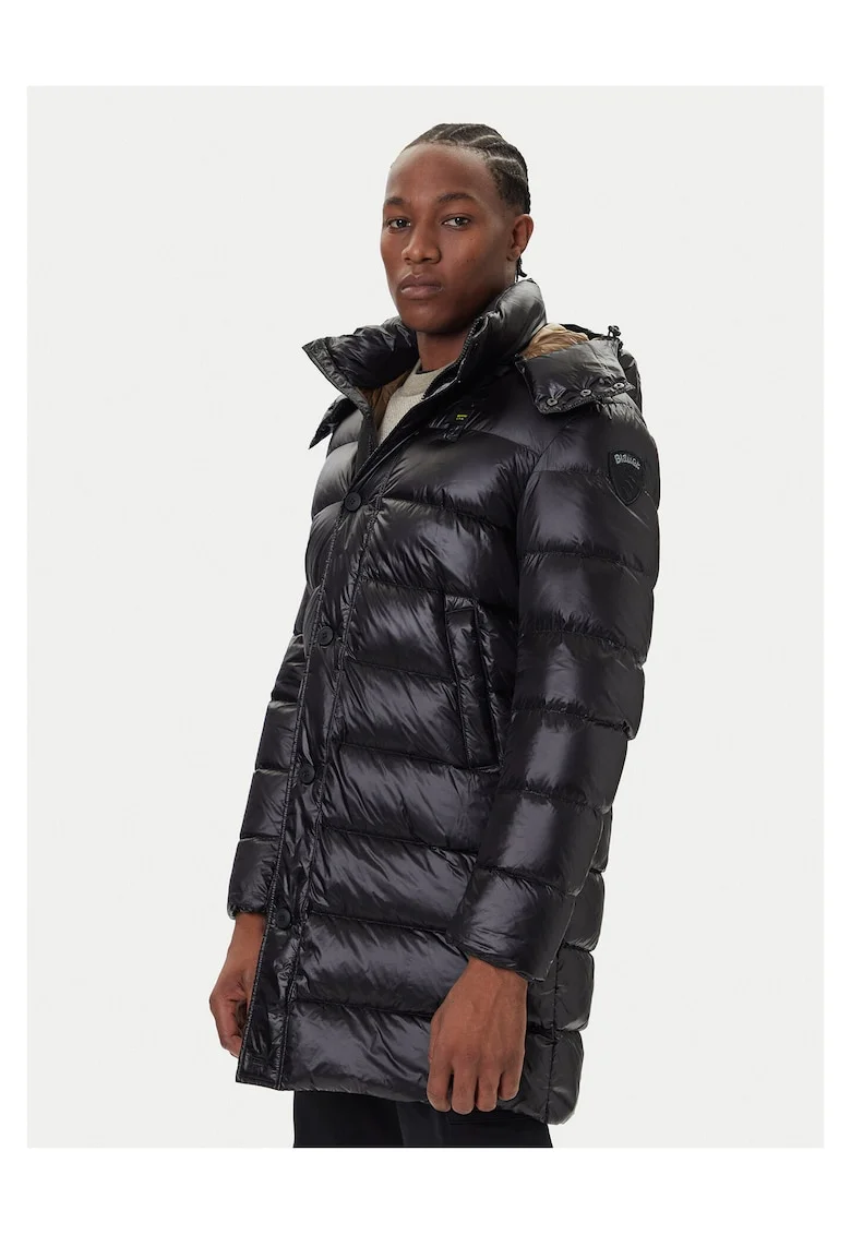 Geaca de puf barbati,  negru 70830, Negru