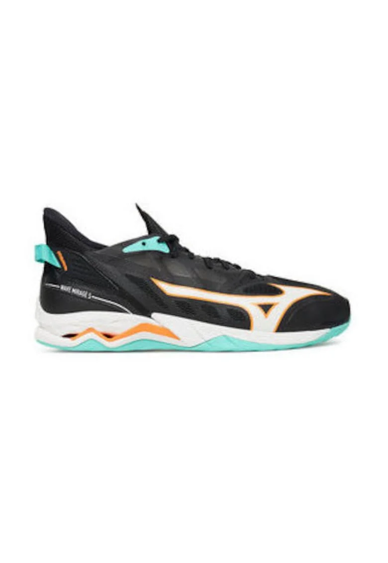 Pantofi sport barbati wqdwqfwq, Verde/Negru/Portocaliu/Multicolor
