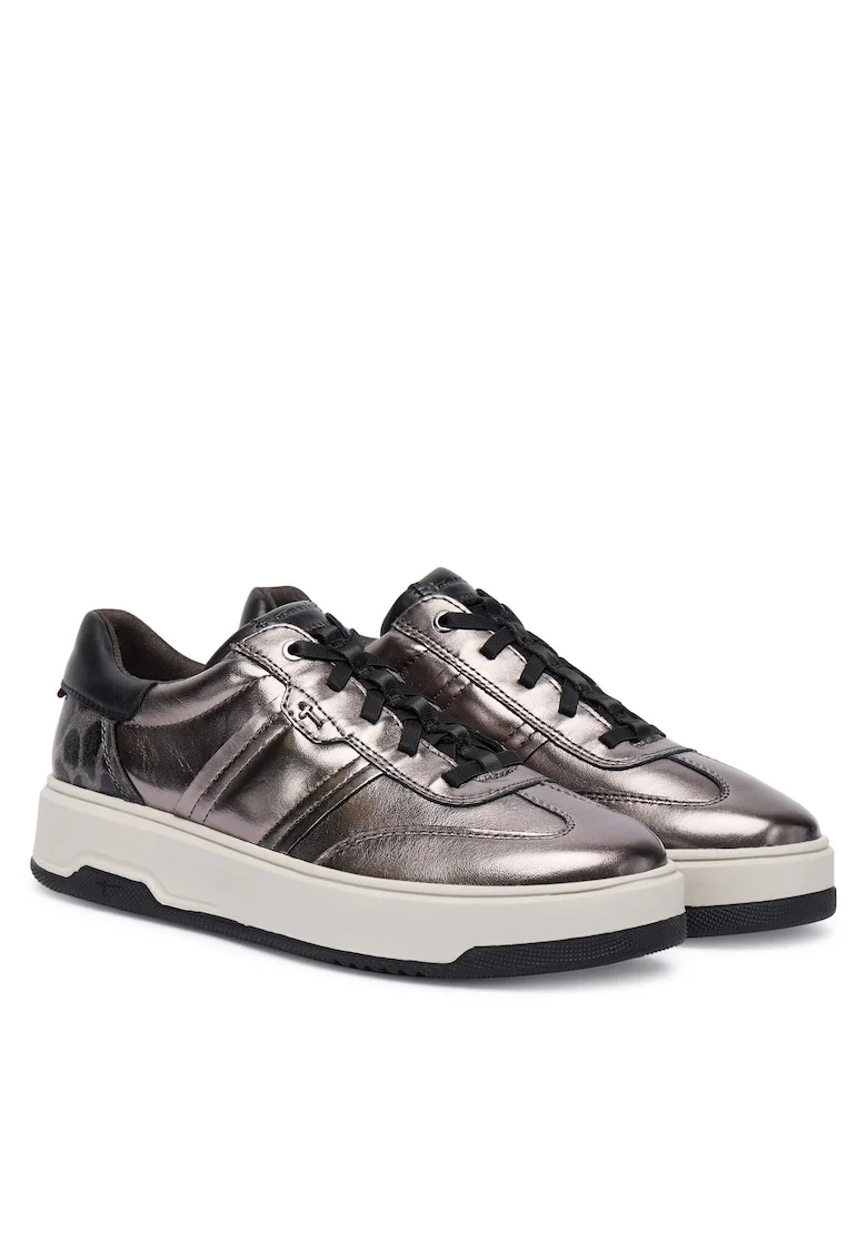 Pantofi sport dama,  Pewter 915, piele naturala