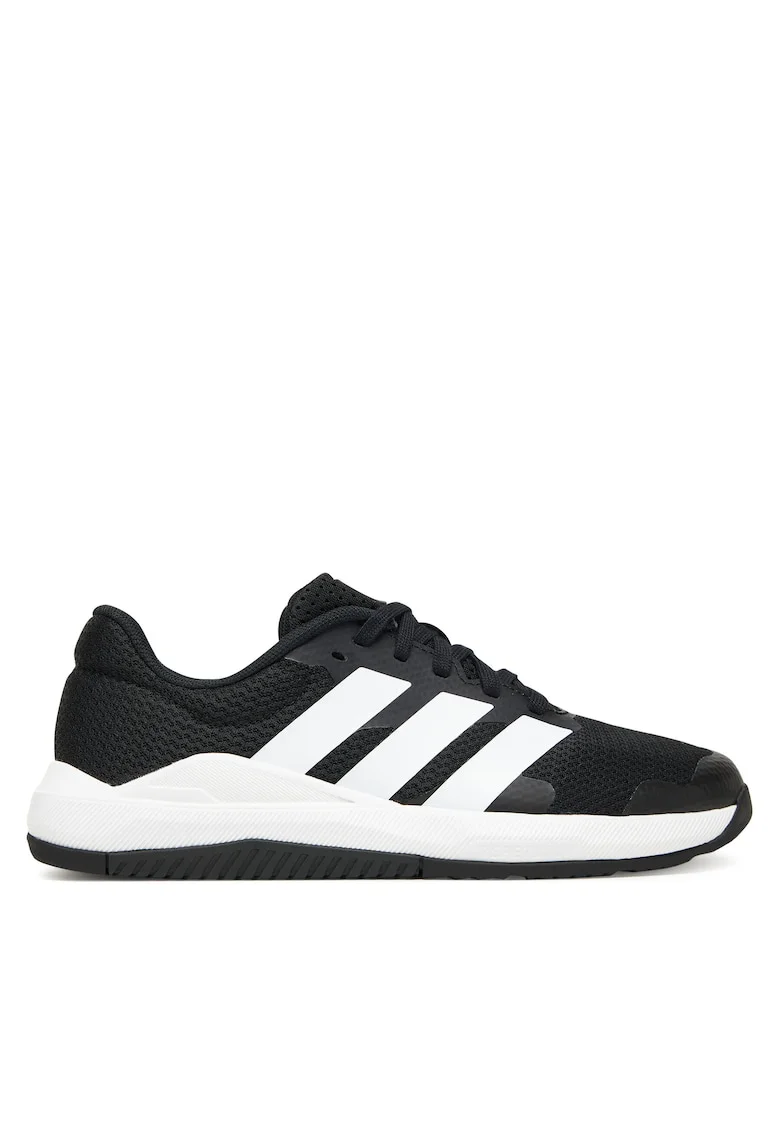 Pantofi sport dama  model Dropset Base, negru alb tesatura