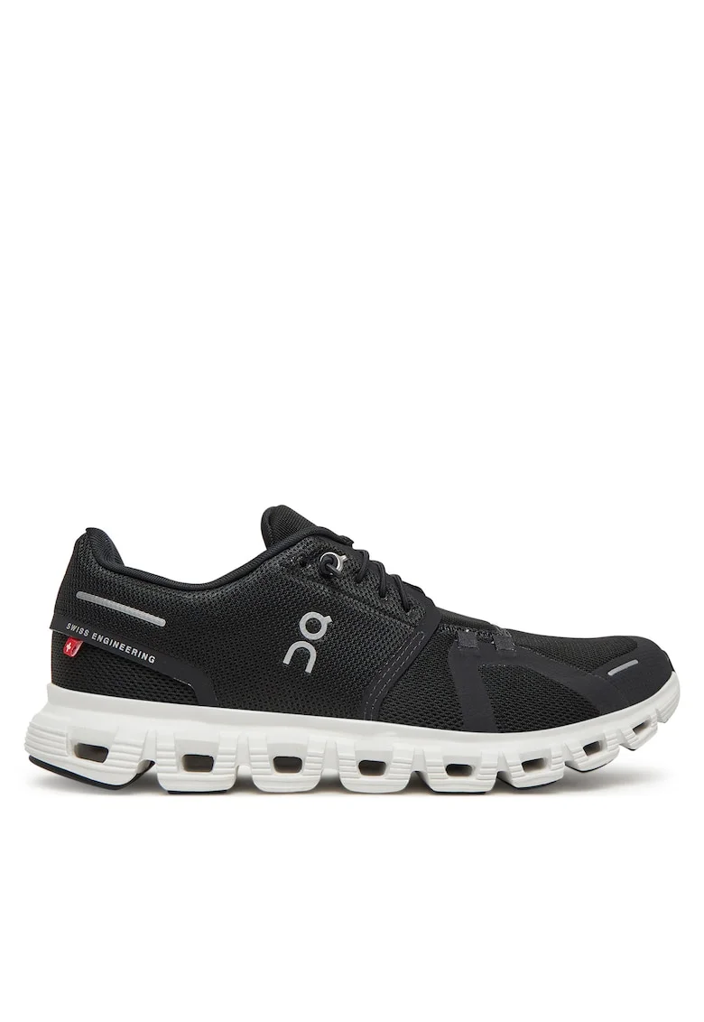 Pantofi sport dama  Cloud 6, negru/alb, tesatura,