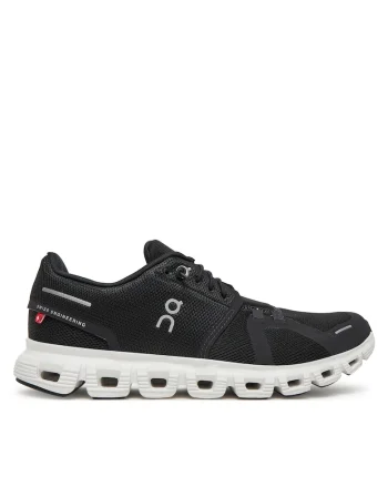 Pantofi sport dama  Cloud 6, negru/alb, tesatura,