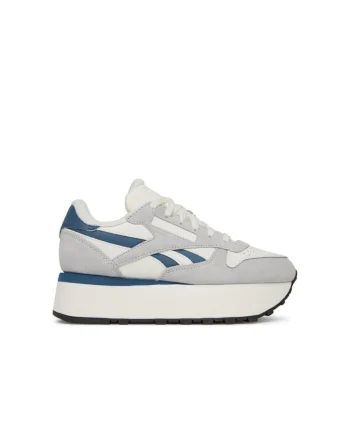 Pantofi sport dama,  CLASSIC LEATHER TRIP, piele naturala, alb