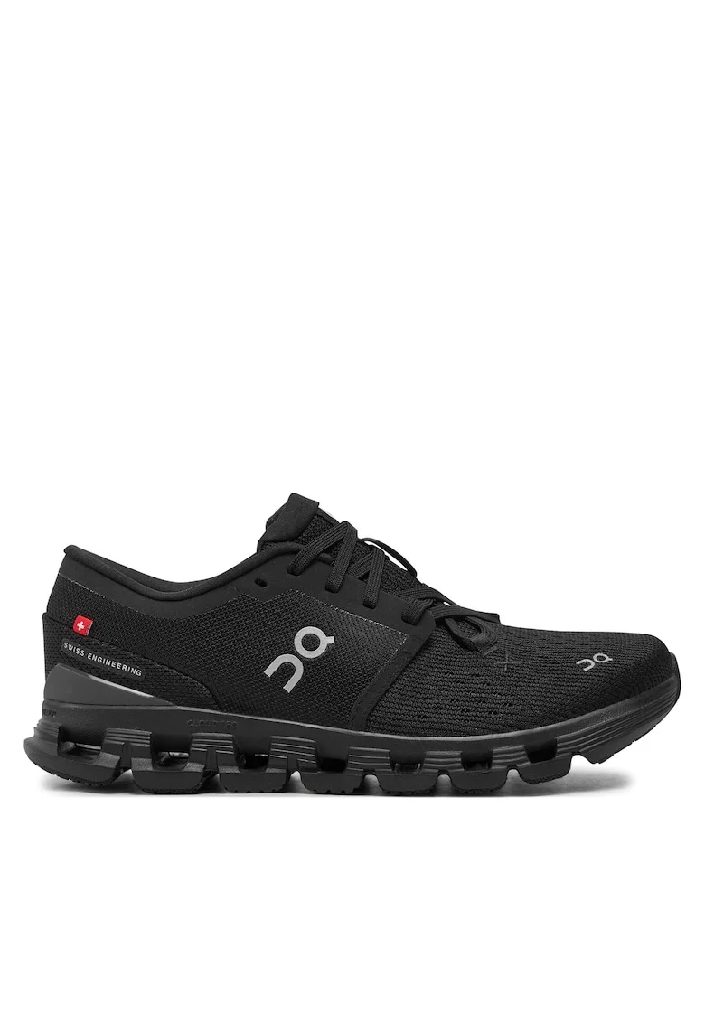 Pantofi sport dama  Cloud X 4, negru/eclipsa, material textil,