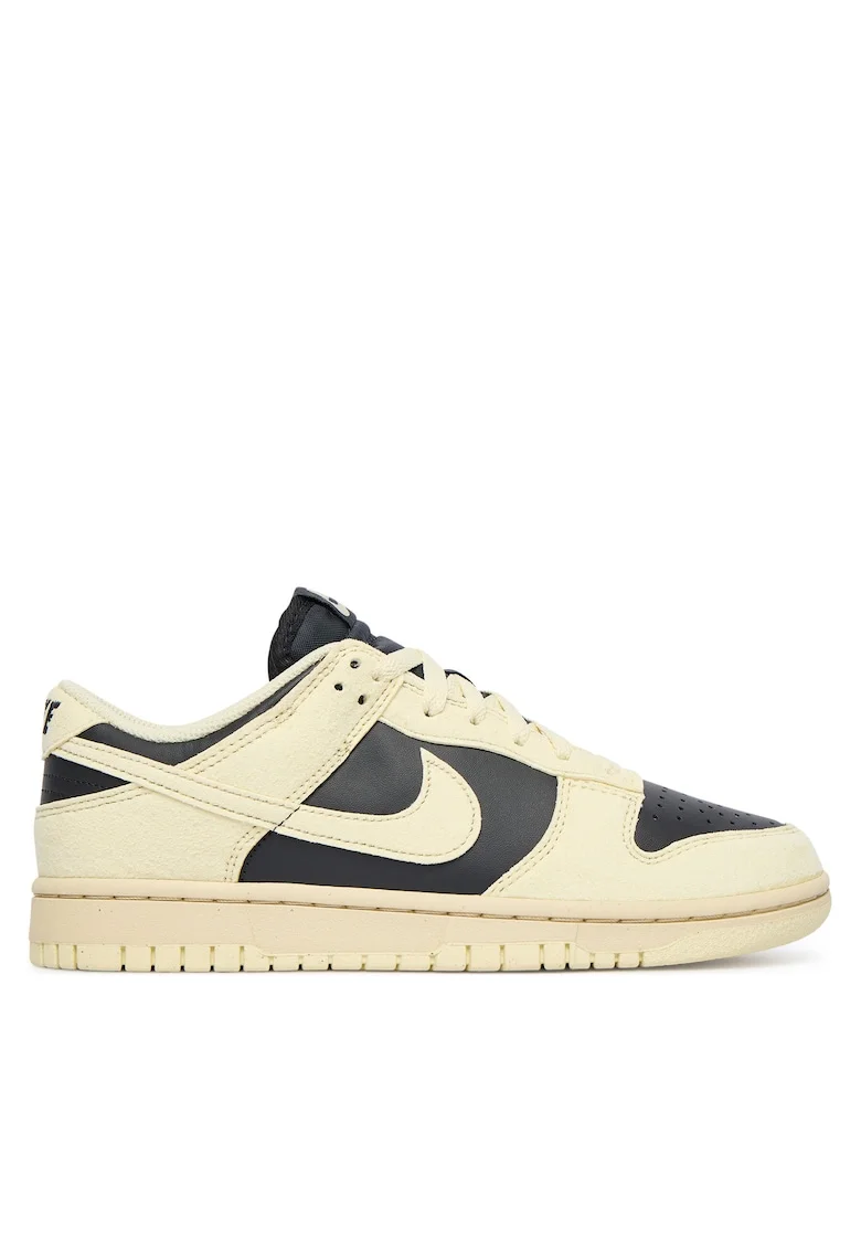 Pantofi sport dama  Dunk Low, Off Noir/Alabaster/Lt Khaki, tesatura,