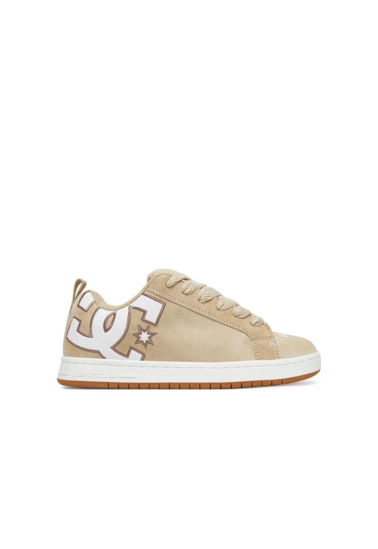 Pantofi sport dama,  bej, piele naturala
