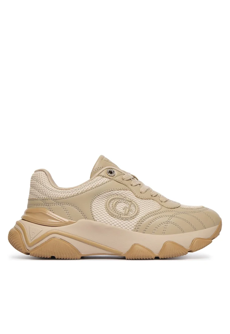Pantofi sport dama,  TAUPE, tesatura,