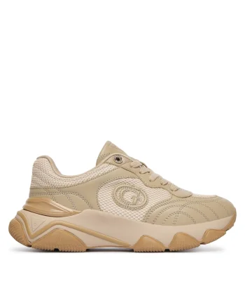 Pantofi sport dama,  TAUPE, tesatura,