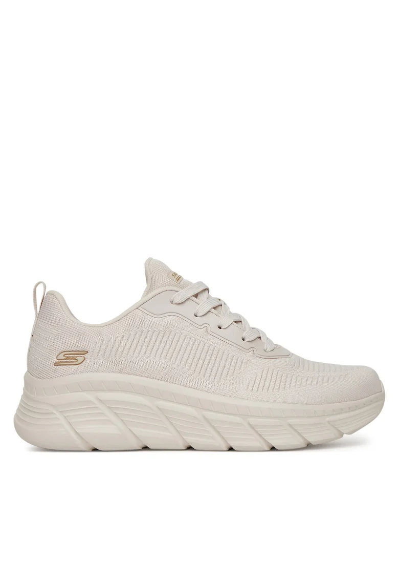 Pantofi sport dama,  BOBS B FLEX HI 11738, alb, tesatura