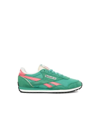 Pantofi sport dama  sneakersi, verde, material textil,