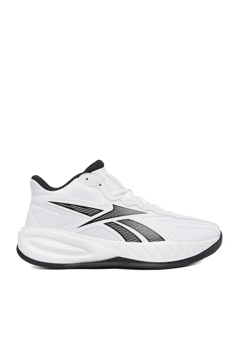 Pantofi sport dama  pantofi de baschet, alb, tesatura,