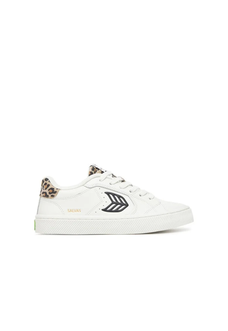 Pantofi sport dama,  sneakers, piele naturala, alb