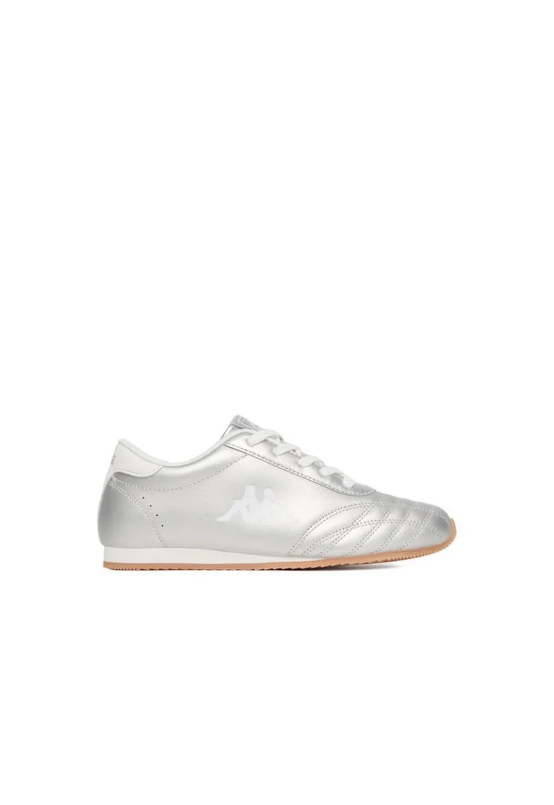 Pantofi sport dama,  argintiu, tesatura,