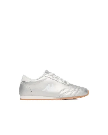 Pantofi sport dama,  argintiu, tesatura,