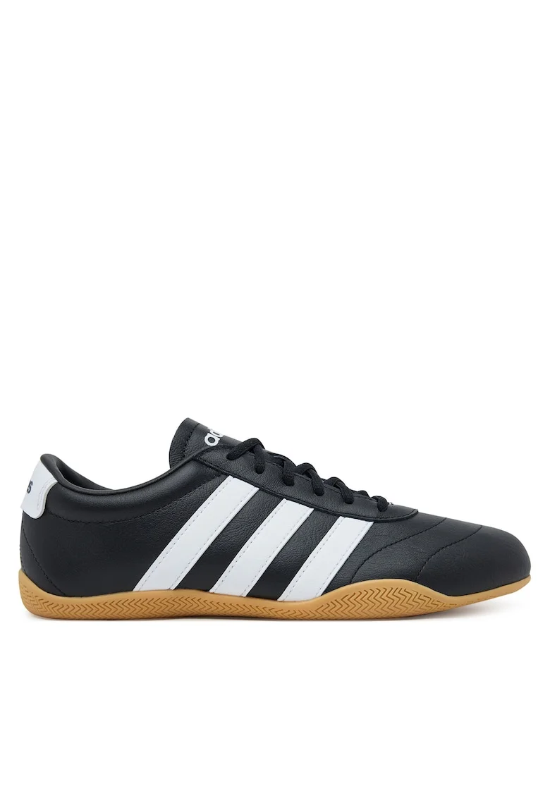 Pantofi sport dama,  Grand Court Lo, piele naturala, negru/alb/maro,
