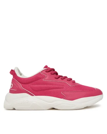 Pantofi sport dama  model Leon Runn, roz, material textil,