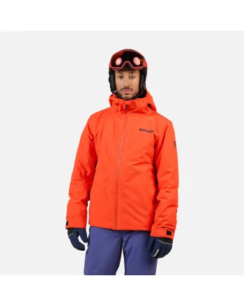 Geaca ski  ROCHRUN INSULATED JKT rosu, Portocaliu