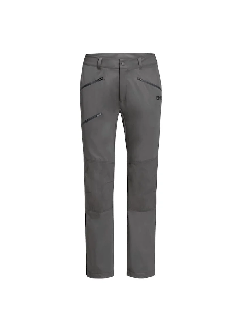 Pantaloni trekking barbati  Hiking Alpine, Gri