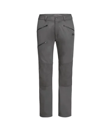 Pantaloni trekking barbati  Hiking Alpine, Gri