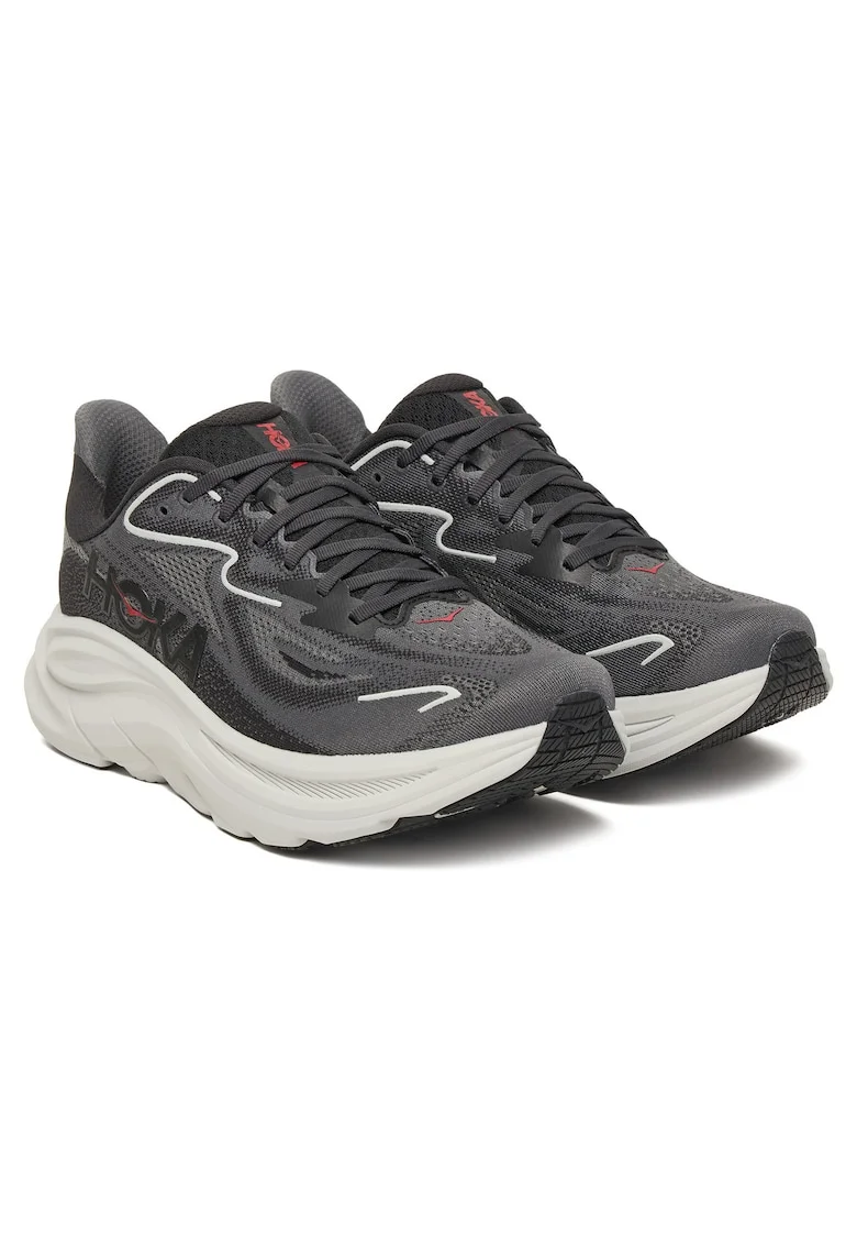 Pantofi sport  Clifton 10, gri, textil, pentru alergare