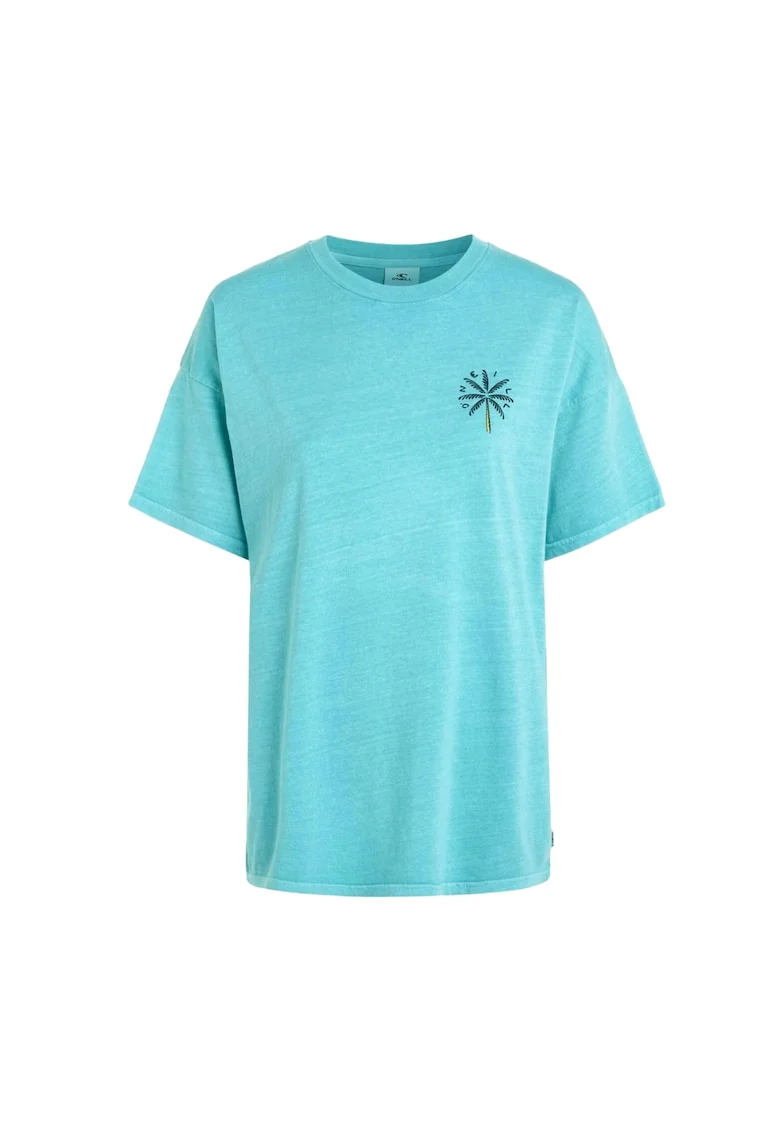 Tricou dama  Beach Vintage Hight On Tides, Albastru