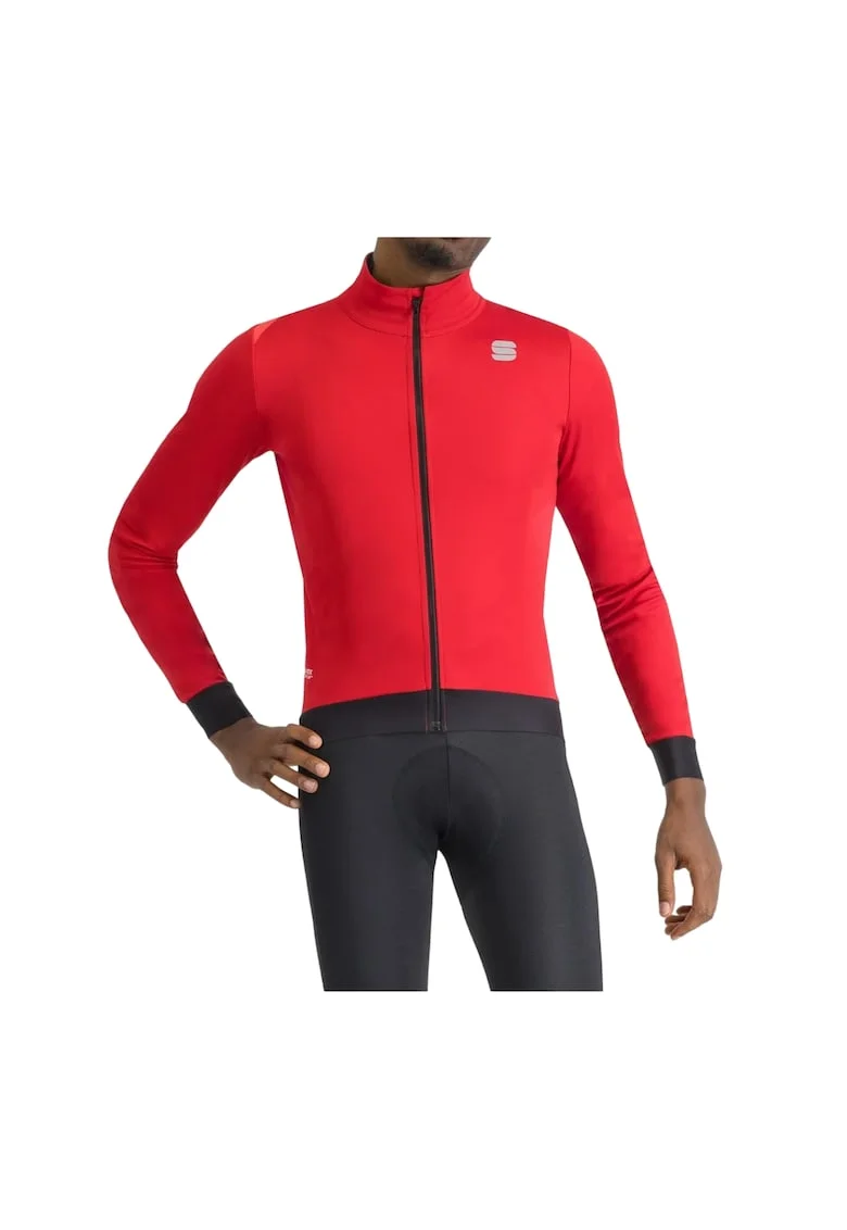 Jacheta ciclism barbati  Fiandre Pro, GORE-TEX INFINIUM rosu/negru, Rosu