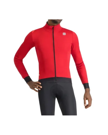 Jacheta ciclism barbati  Fiandre Pro, GORE-TEX INFINIUM rosu/negru, Rosu