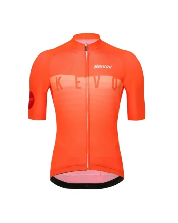 Tricou ciclism barbati  Kevo, Portocaliu
