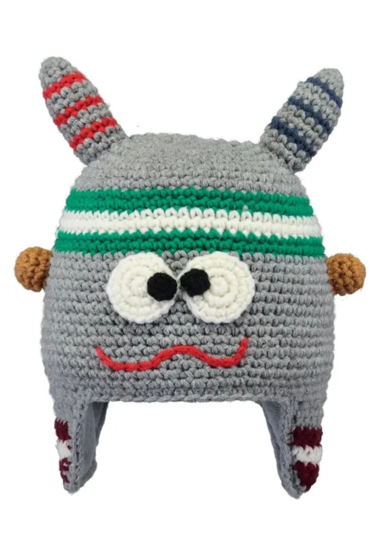 Caciula BARTS Monster Beanie, Gri, Copii