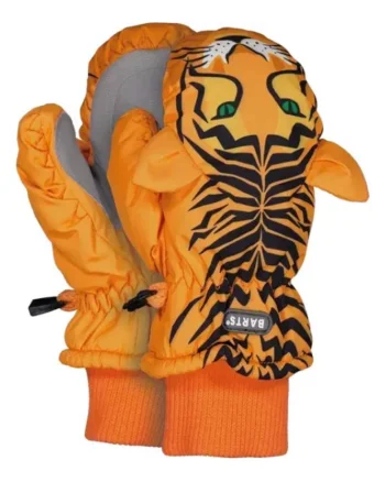 Manusi  Nylon Mitts 3D, Portocaliu, 4-6 ani