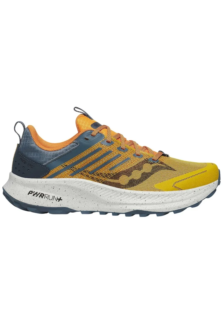 Pantofi alergare trail barbati  Ride TR 2 SS 2025, Portocaliu/Albastru