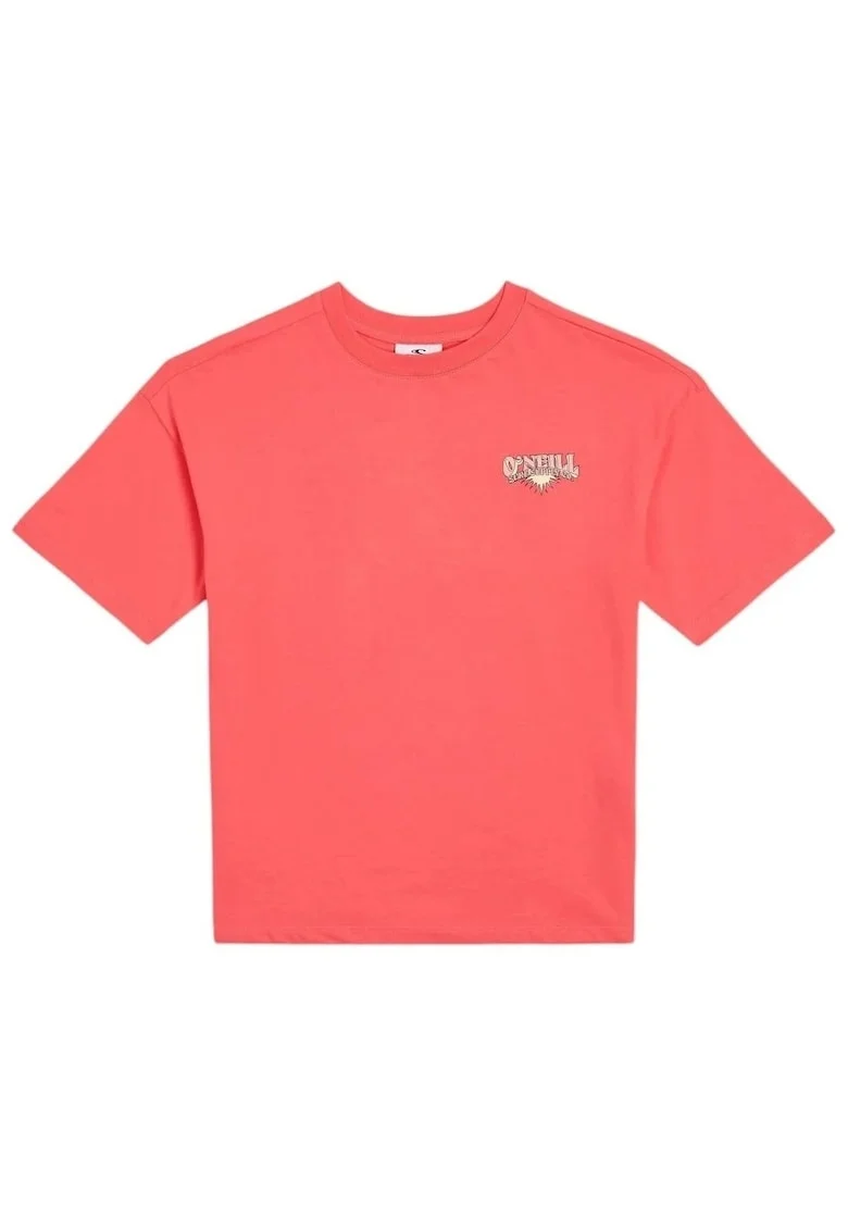 Tricou copii  Back Print SS 2025-Corai-128