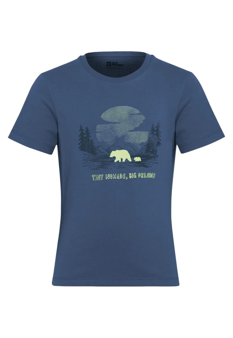 Tricou copii  Graphic SS 2025-Albastruewqgew, Albastru inchis