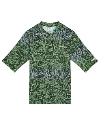 Tricou copii  Skin Protectie UV SS, Verde/Negru
