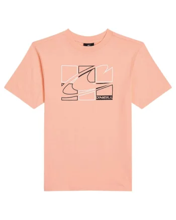 Tricou copii  Graphic SS 2025-Corai-128