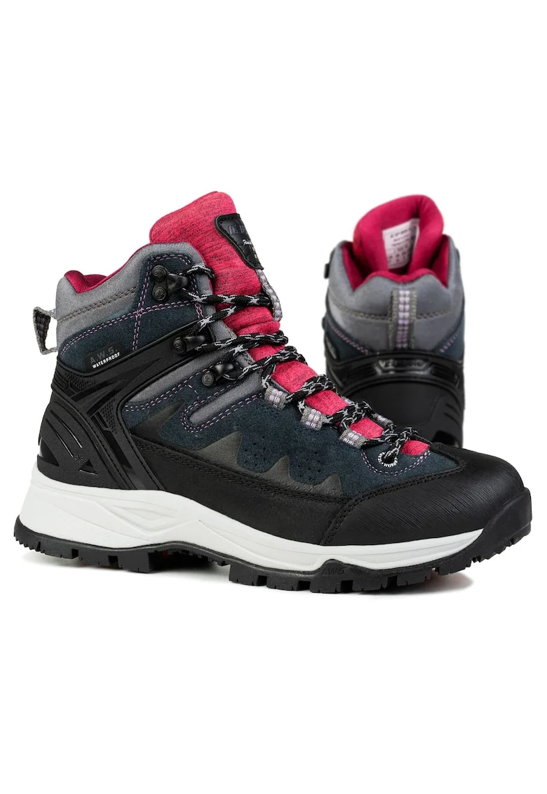 Bocanci trekking dama  Wynne MS, inalti, impermeabili, multicolor, material sintetic,