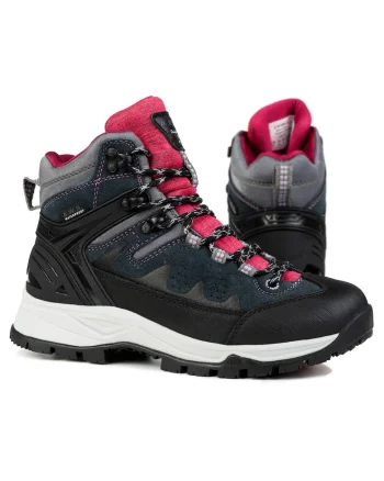 Bocanci trekking dama  Wynne MS, inalti, impermeabili, multicolor, material sintetic,
