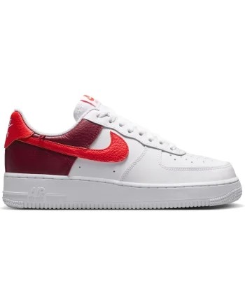 Pantofi sport  Air Force 1 '07 63261, Rosu/Alb