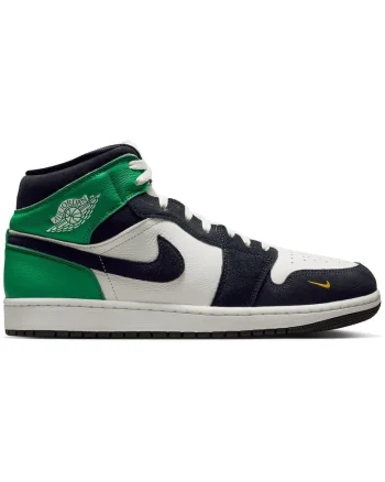 Pantofi sport  Air Jordan 1 Mid Se V3 63248, Verde/Negru